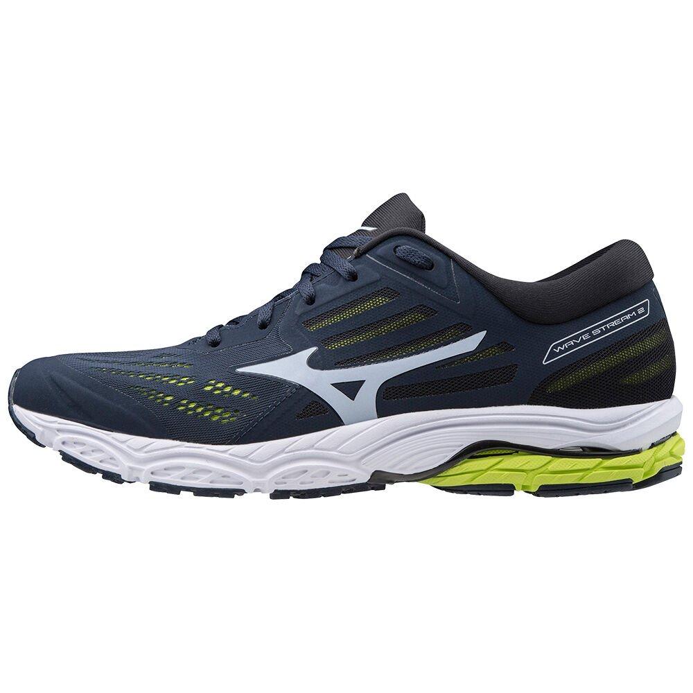 Men's Mizuno Running Shoes Obsidian Wave Stream 2 Shoes - J1GC191920